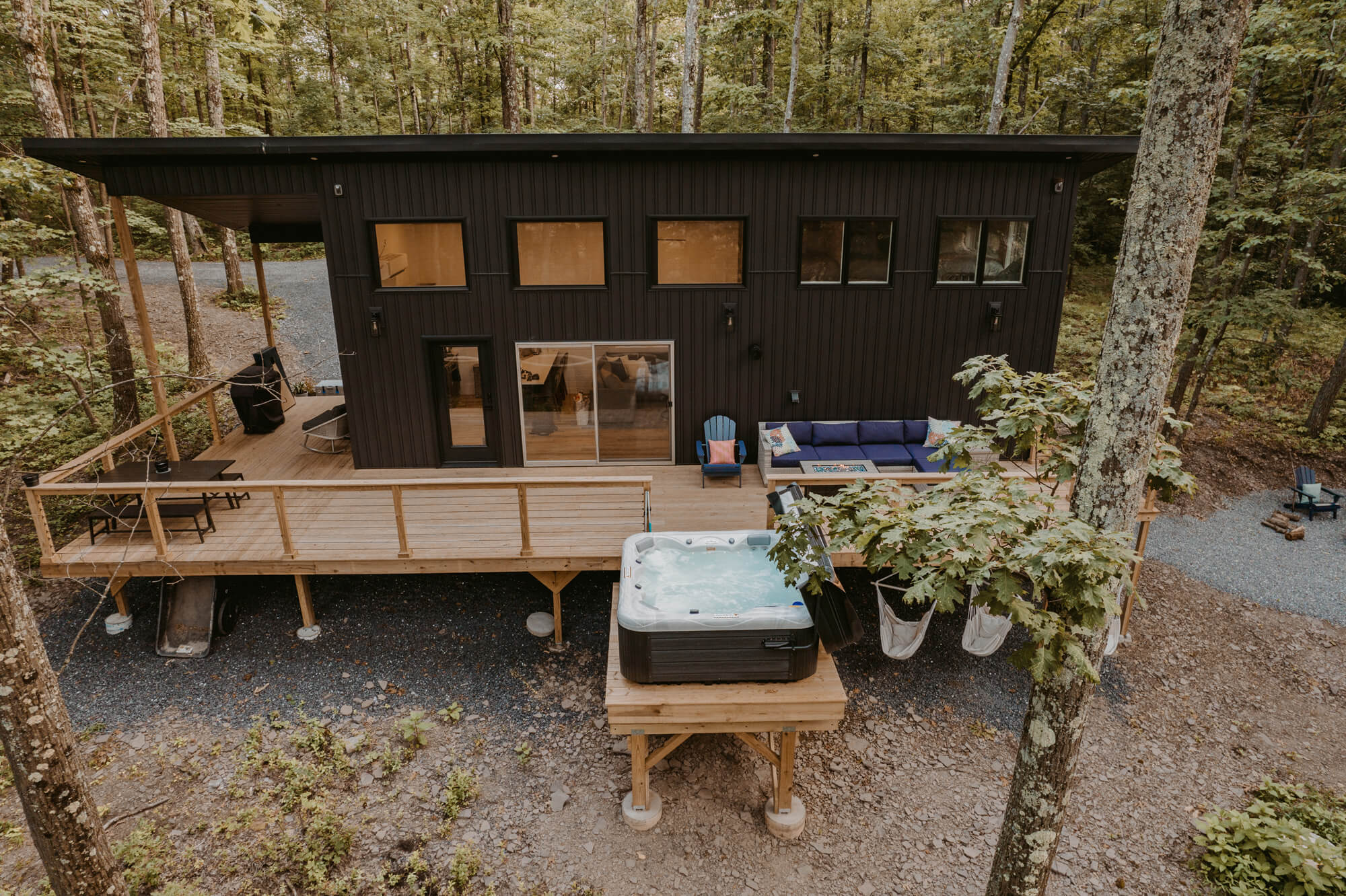 Devils Elbow Cabin - Luxurious modern cabin on 16 acres near Penn State